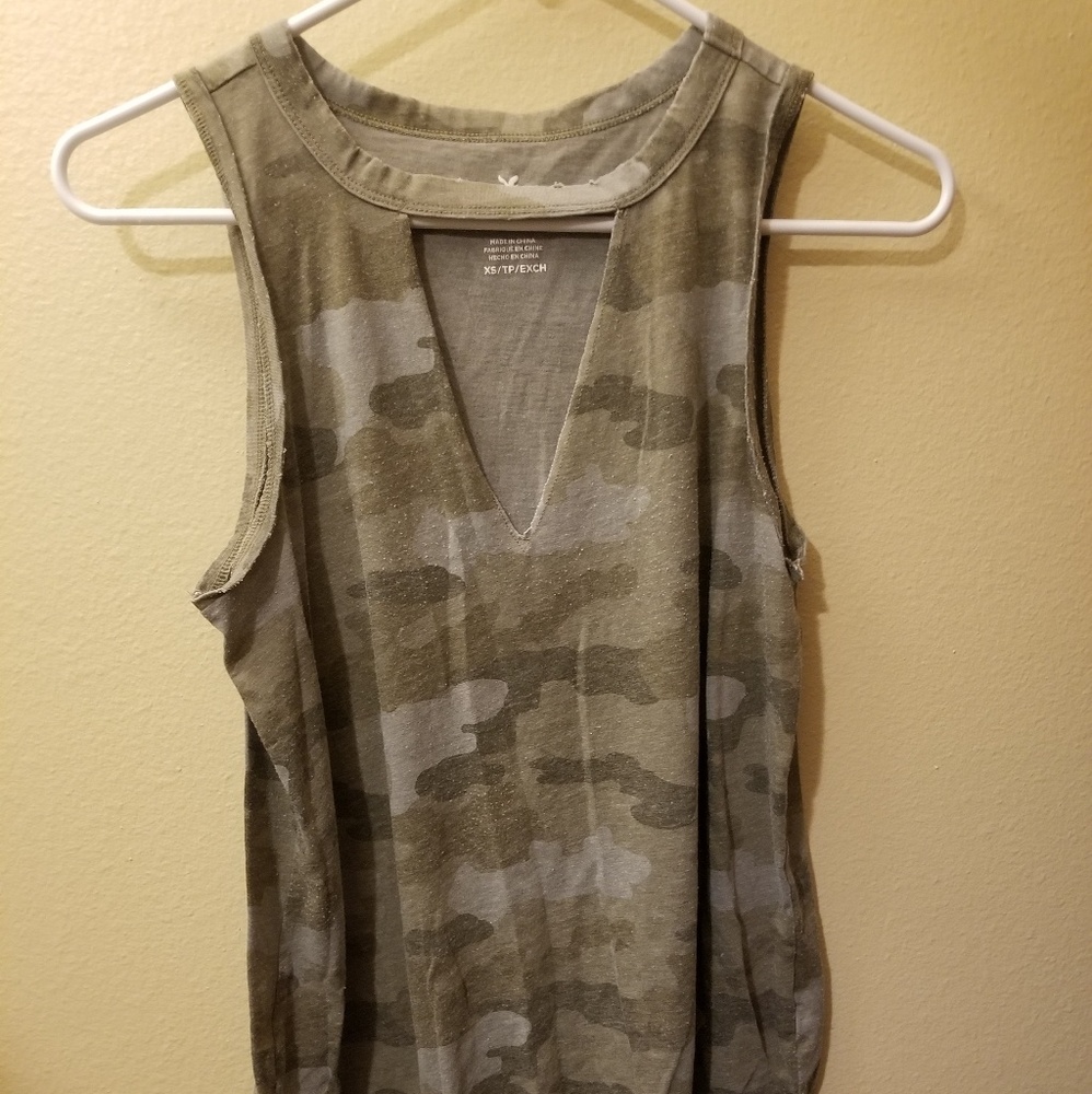 Camo tank top